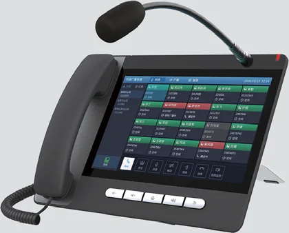 Console d’accueil IP A32i avec écran tactile